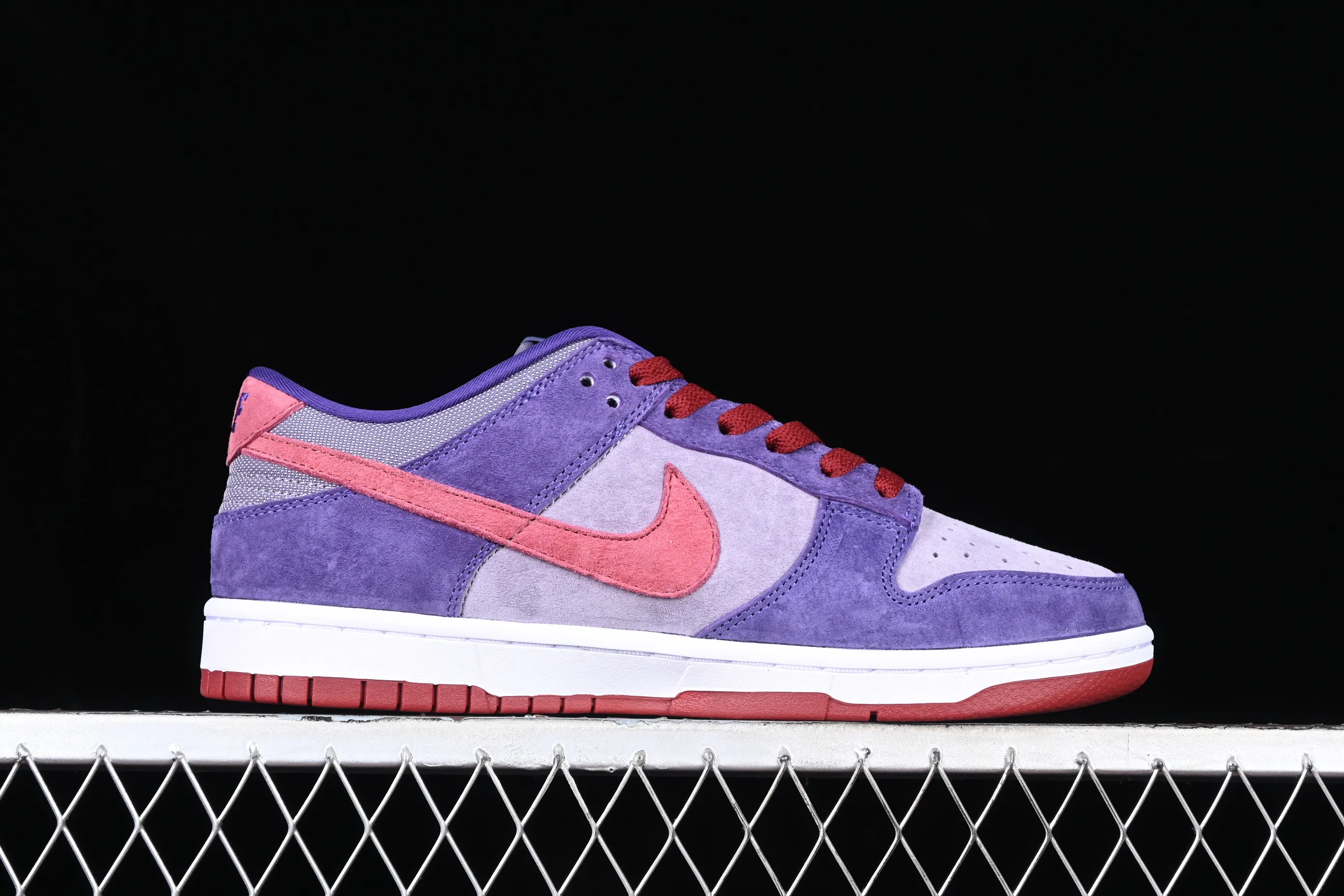 All categories Nk SB Dunk series Nk SB Dunk Low low-top sneakers Nk Dunk Low "Plum" raspberry purple suede SB low-top casual sneakers CU1726-500